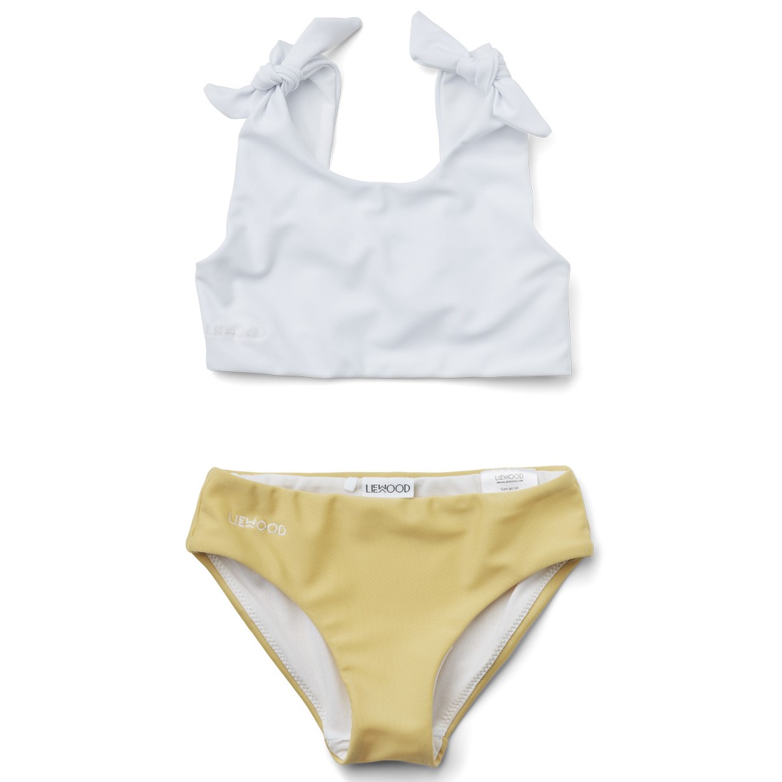 Bow Bikini Set | Jojoba/White mix