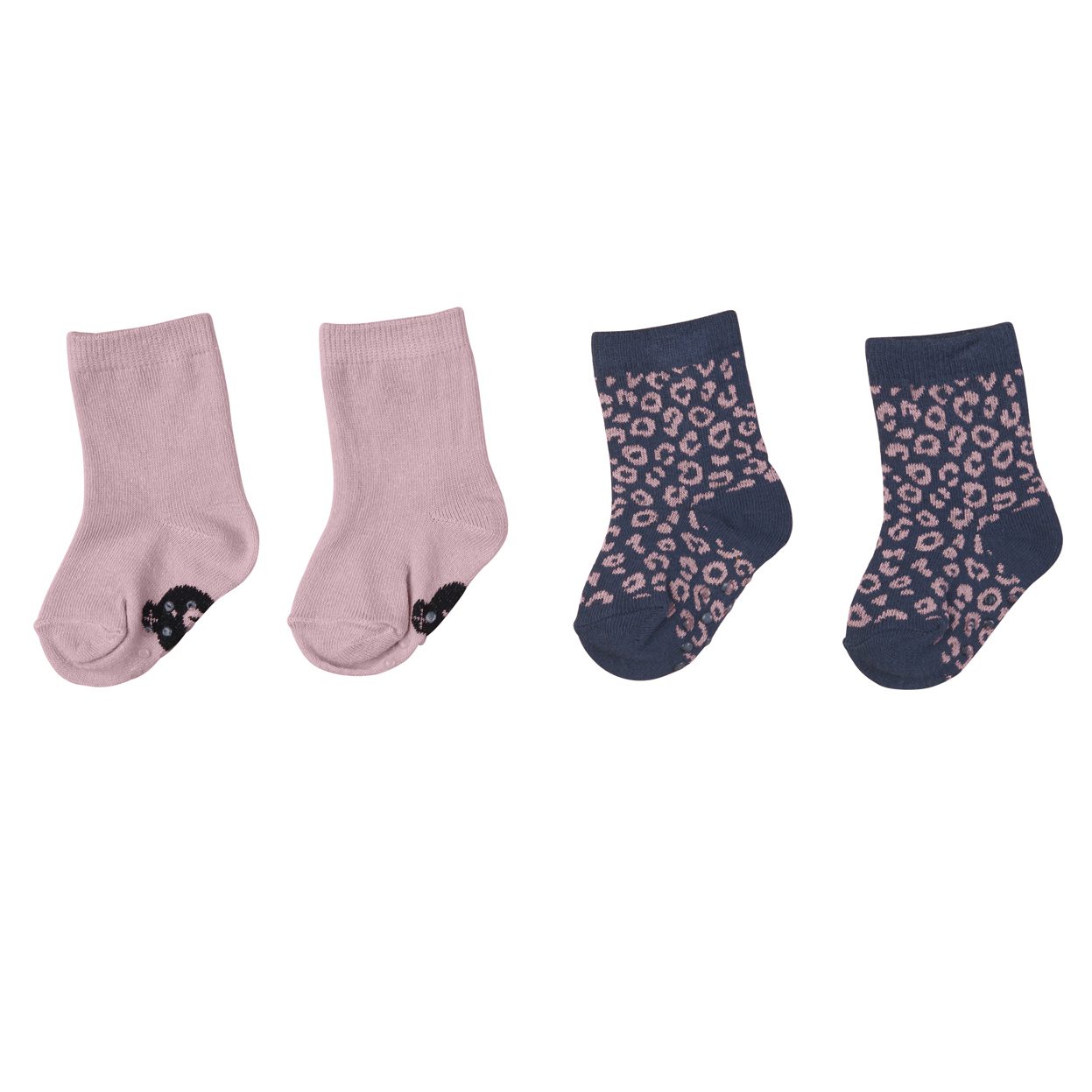 Wild Rose & Ditzy Animal 2 Pack Socks