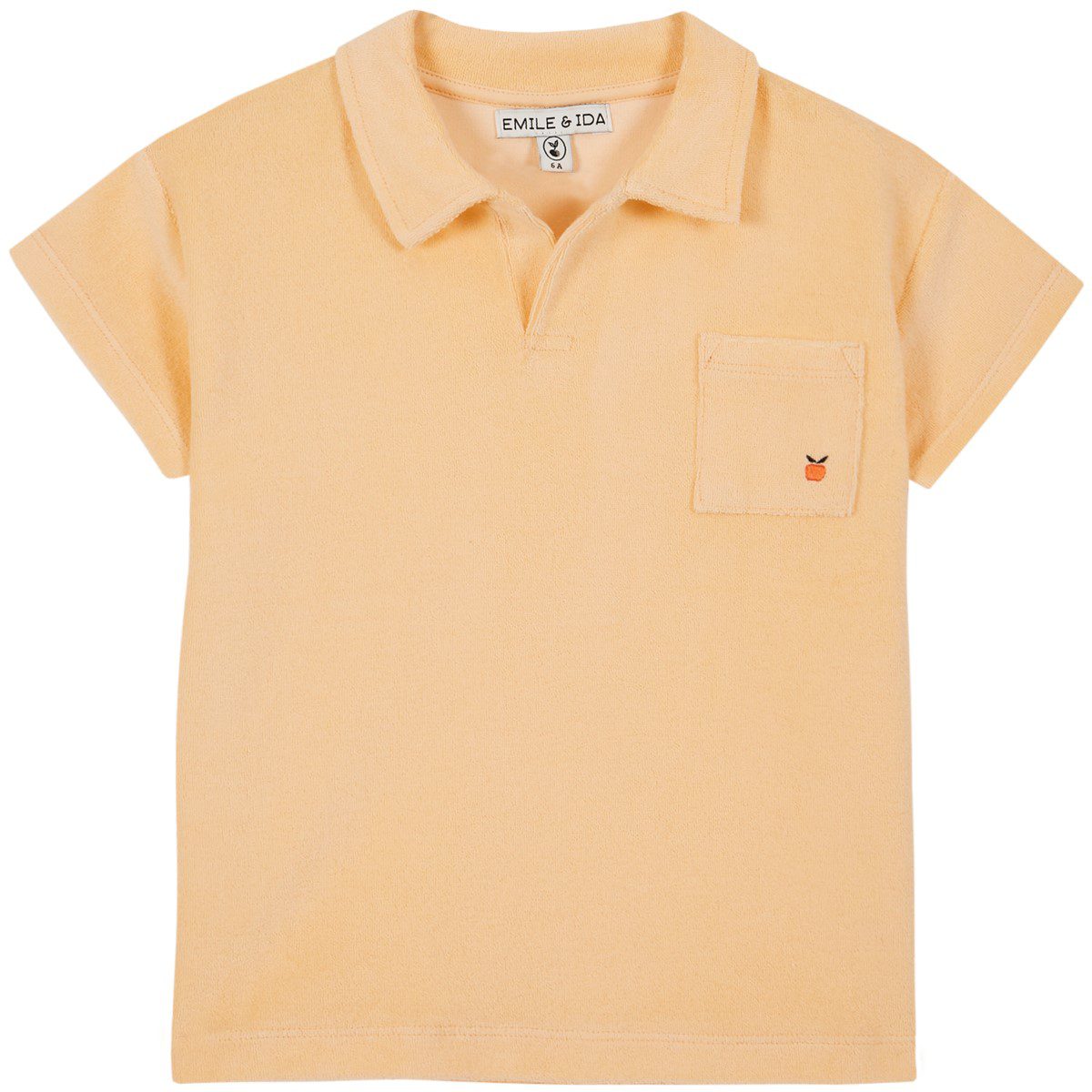 Polo Tee Shirt & Bloomers | Orange/Rayure Orange