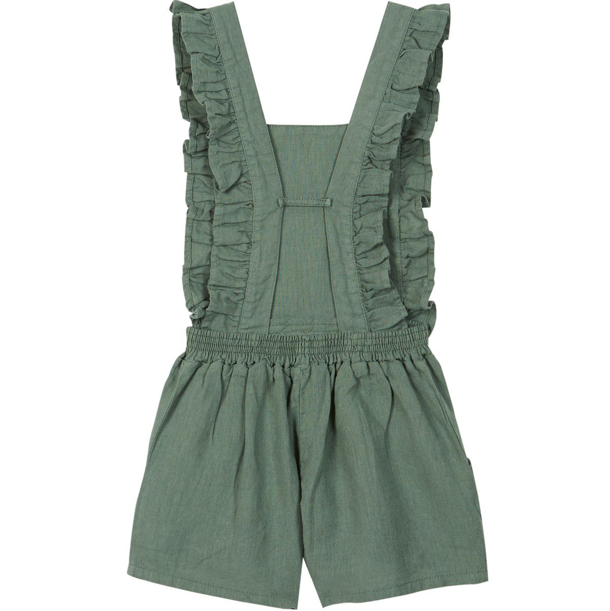 Salopette Overalls | Almond Green