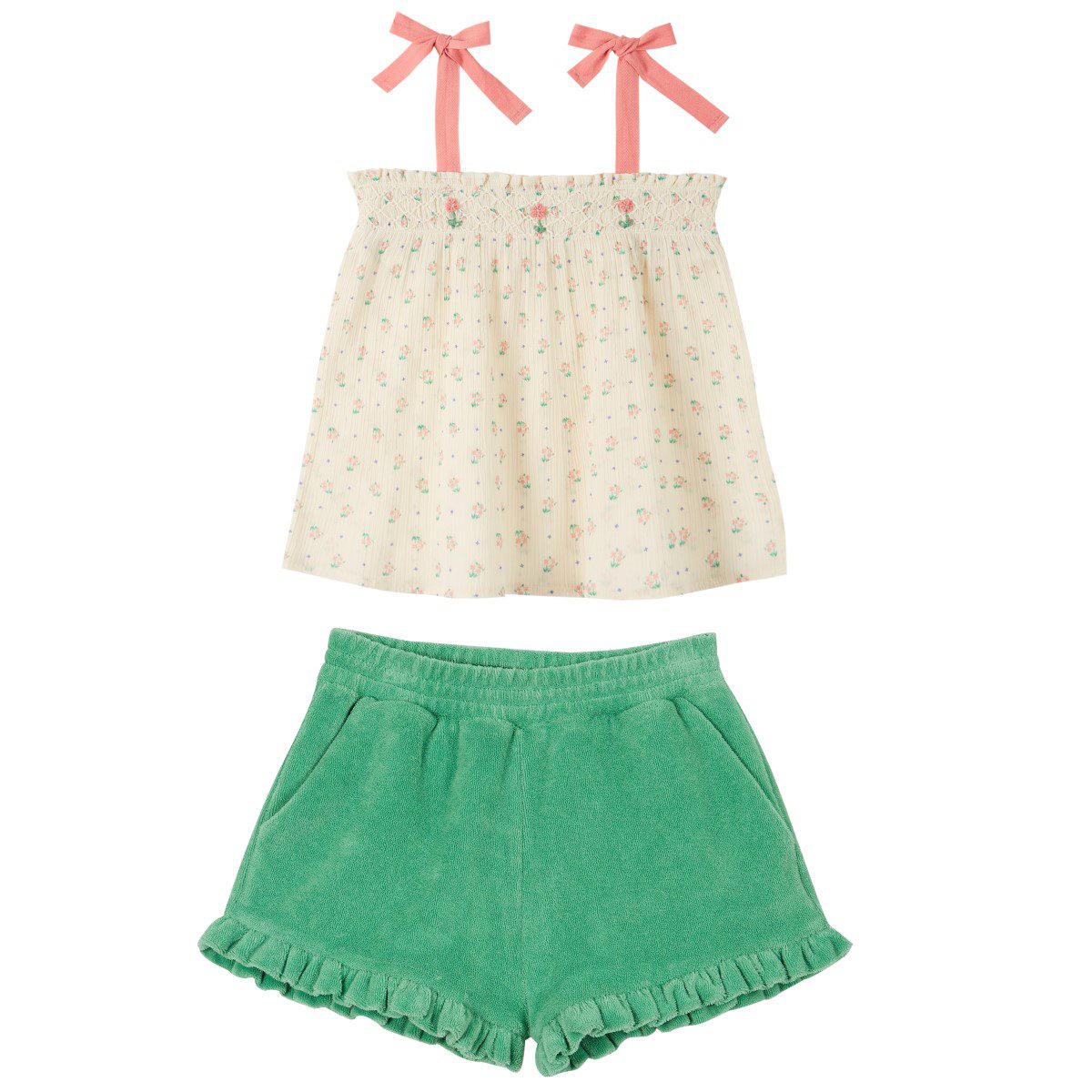 Top Bretelles & Short | Cueillette/Garden