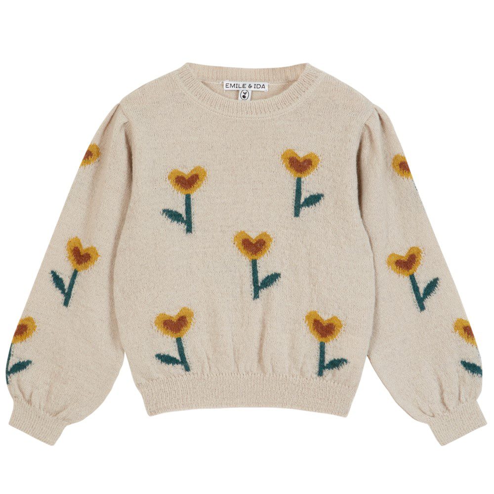 Greige Wool Pullover