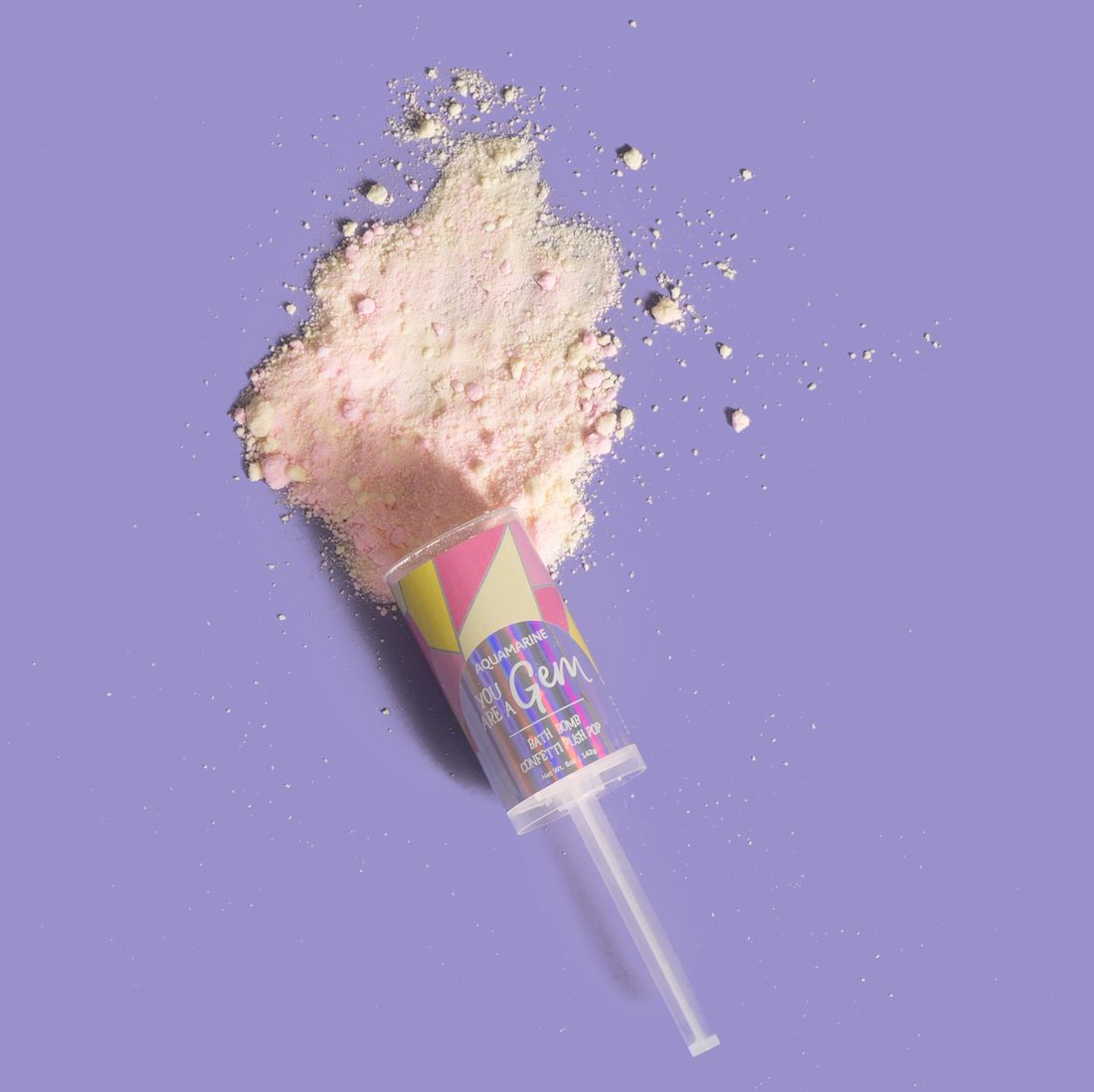 You are a Gem Bath Bomb Confetti