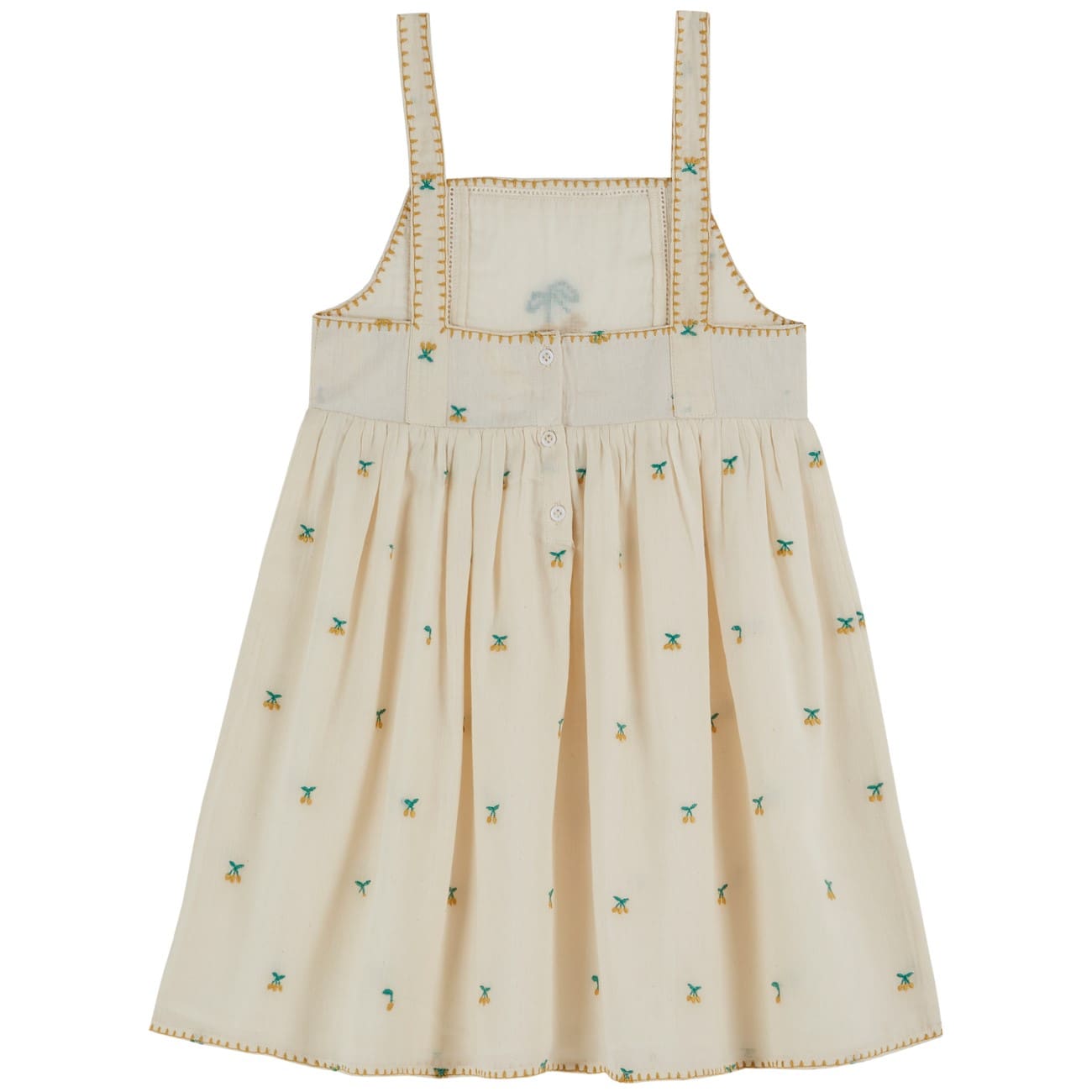 Embroidered All-Over Dress