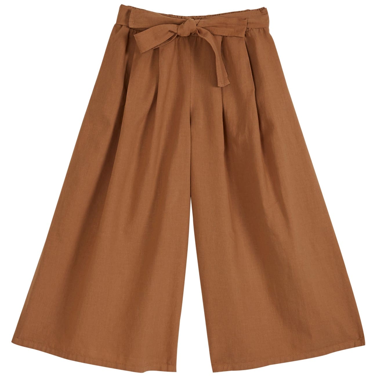 Culotte Skirt Linen | Camel