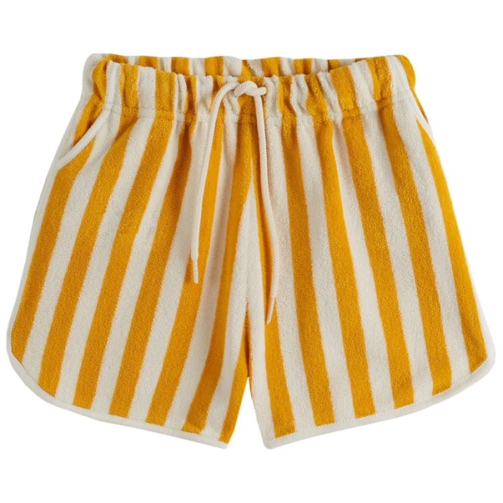 Terry Shorts In Sunny Stripe