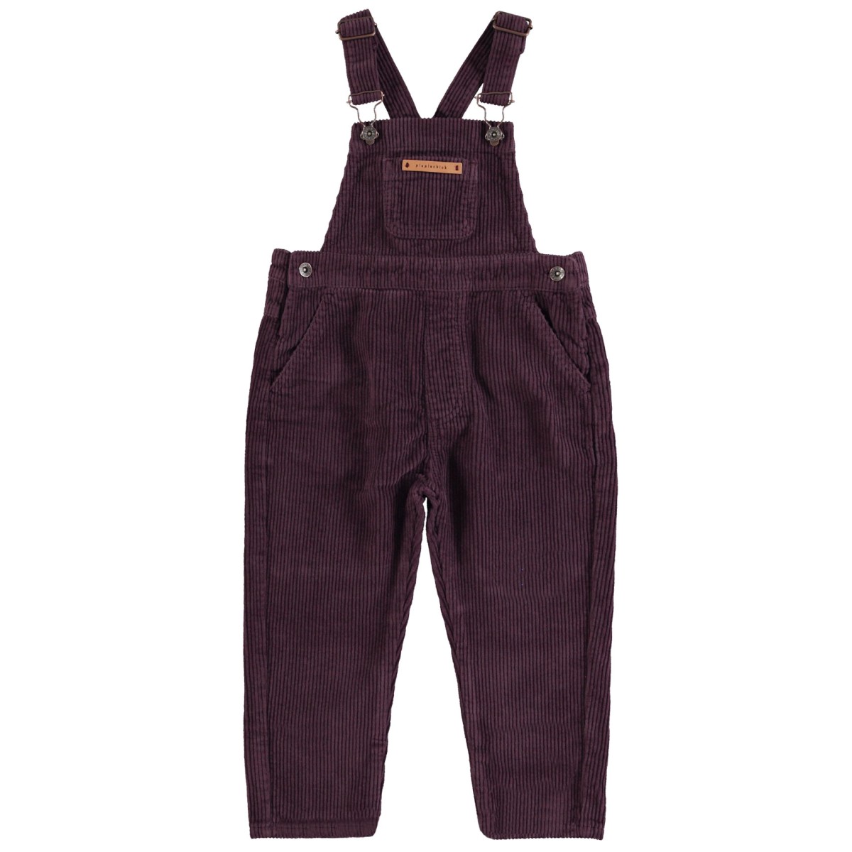 Aubergine Corduroy Dungarees