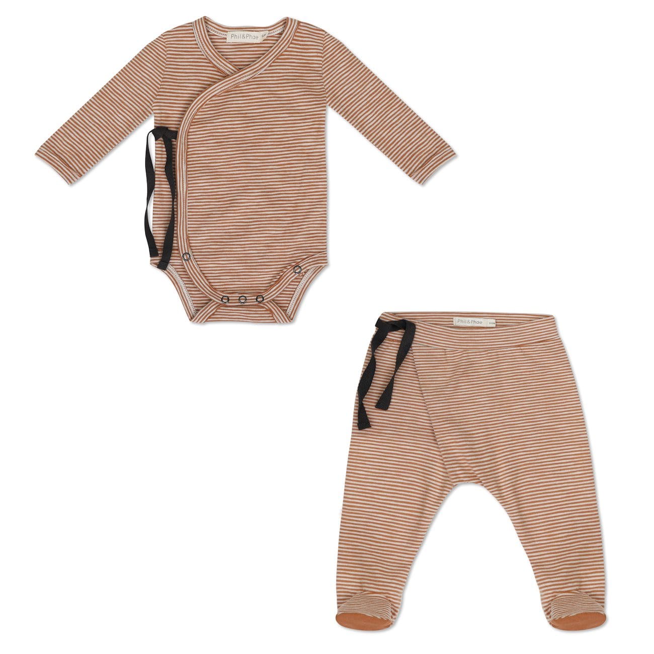 Cross-Over Bodysuit & Harem Footies | Hazel