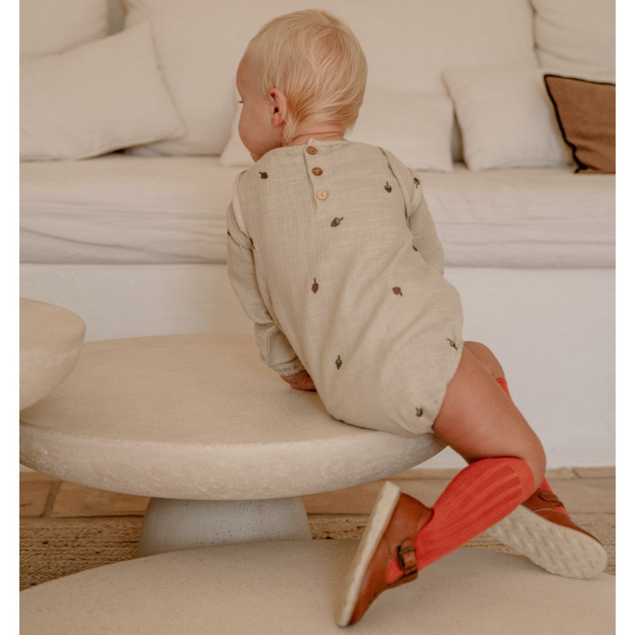 Esme Romper | Artichoke Grey