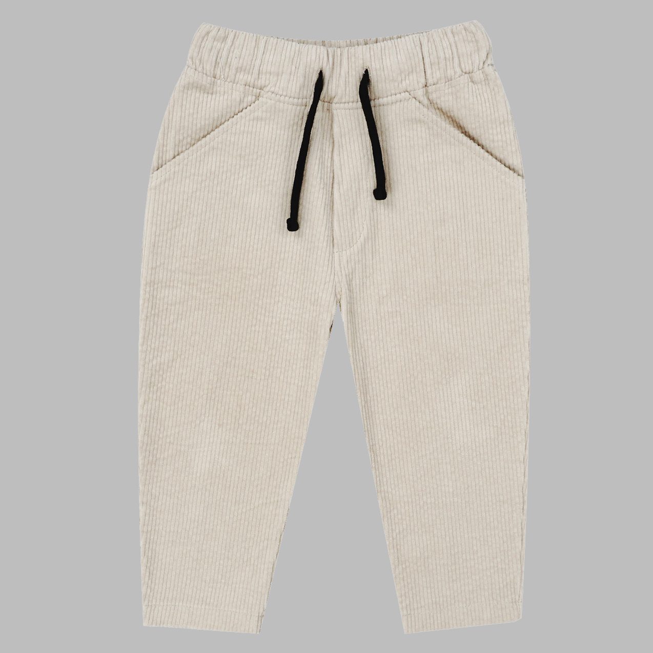 Terry Beige Comfort Fit Pants