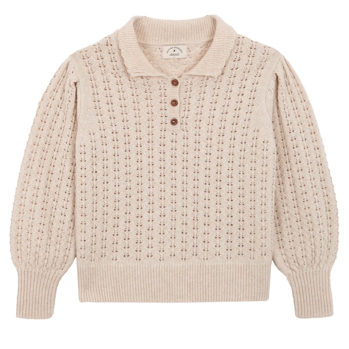 Ivory Biri Knit Sweater