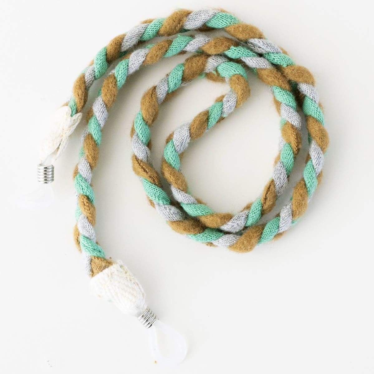 Cream Sunglasses Cord | Bright Green/Peanut /Grey Melange