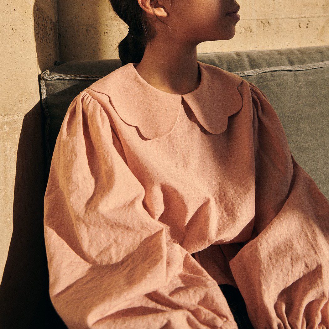 Calie Jacquard Blouse