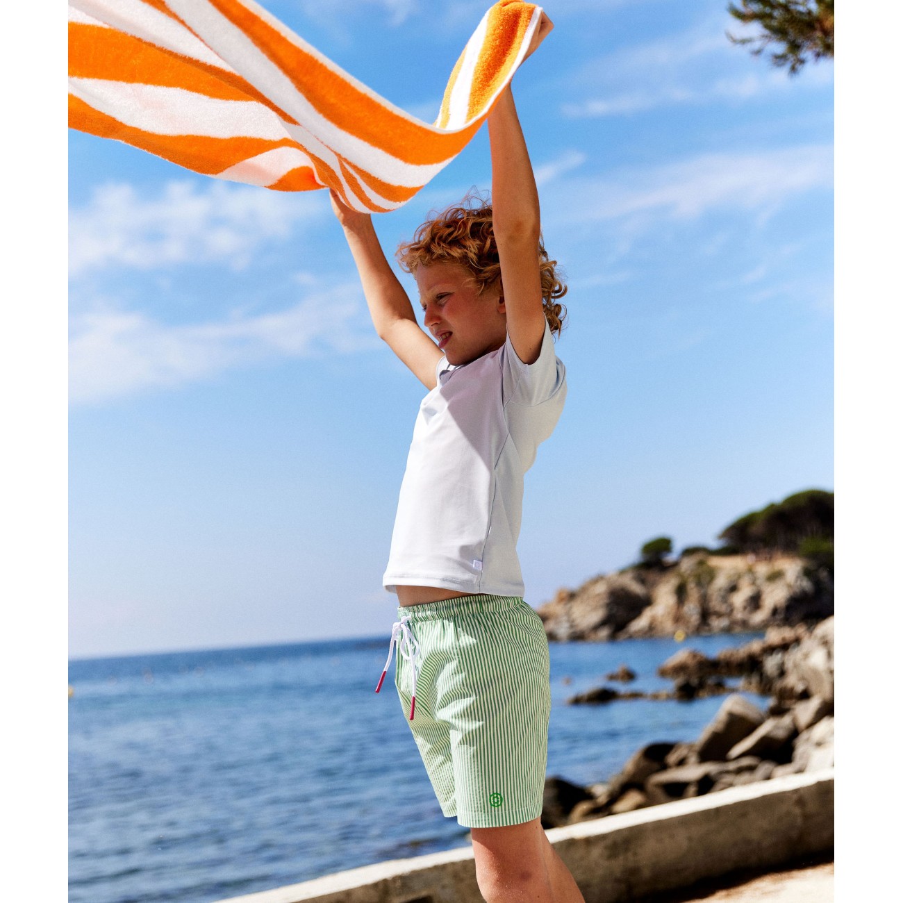 Comporta Grass Seaqual Swim Shorts