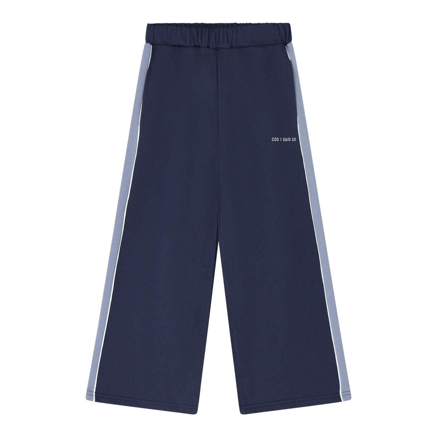 Color Block Wide Jog Pant Maritime