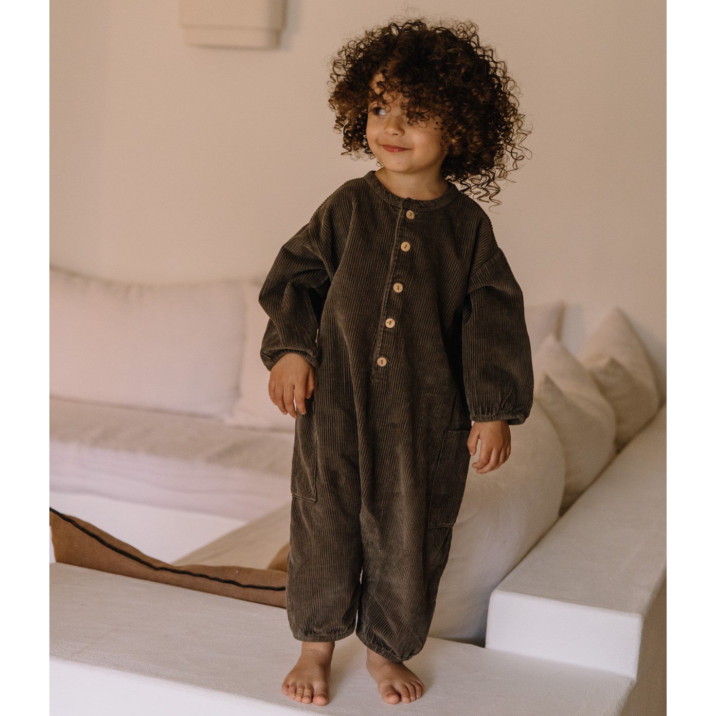 Big Papi Corduroy Jumpsuit | Brownie