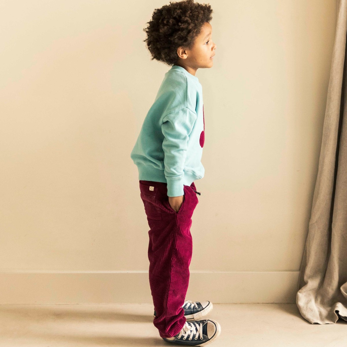 Comfy Pant Cherry Bordeaux