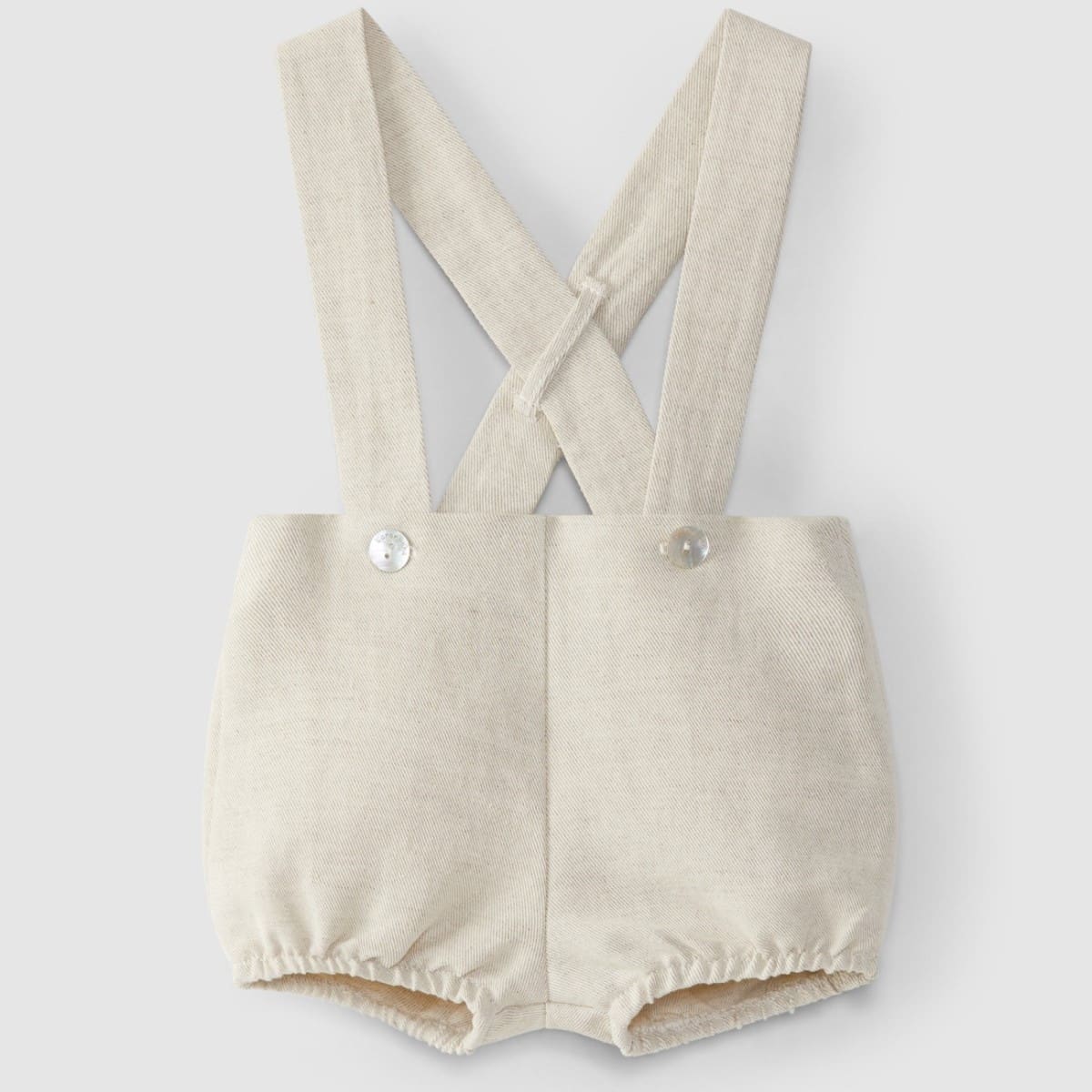 Body Shirt Linen & Shorts W/ Straps