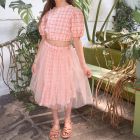 Aylin Top & Skirt | Pink