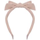 Gingham Edie Bow Alice Band
