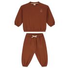 Baby dropped Shoulder Sweater & Track Pants | Autumn