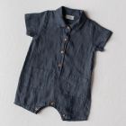 Brad Linen Jumpsuit | Anthrarcite