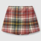 Flannel Check Skort