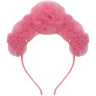 Pink Ruffle Flower Headdress