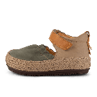 Strap Ballerinas | Sage/Amaretto