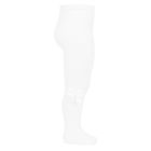 Tights W/ Side Grossgrain Bow | White (200)