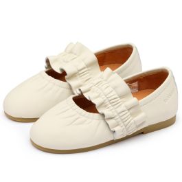 Iffie Ballerinas | Cream Sheep Leather