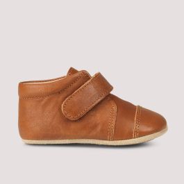 Shoe W/ Velcro | Cognac