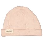 Aiko Wool Pointelle Hat | Sheer Rose