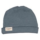 Aiko Wool Pointelle Hat | Stormy Blue