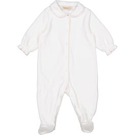 Velvet Ruddy Romper | Rose Picot