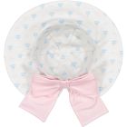 Blue Sailboats Lyrca Sunny Hat