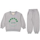 Theos Sweatshirt & Pelon Sweatpants | Green Logo