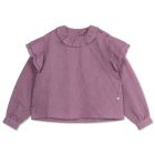 Ava Blouse | Multi Mauve Check