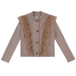 Darine Cardigan | Lavender Brown