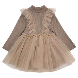 Flovos Dress | Lavender Brown