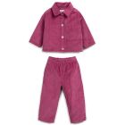 Corduroy Shirt & Pants Pink