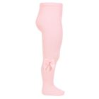Tights W/ Side Grossgrain Bow | Pink (500)