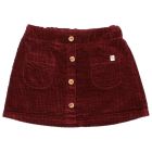 Corduroy Skirt Burgundy