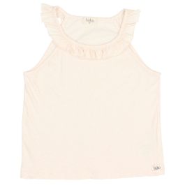 Girly Linen Top | Ivory