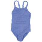 Rib Swimsuit | Blue Surf