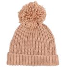 Pom Pom Soft Knit Hat | Antik Rose