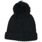 Pom Pom Soft Knit Hat | Deep Forest