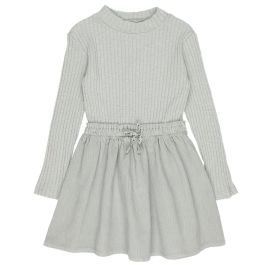 Soft Velour Combi Dress