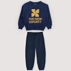 TNS Logo Sweatshirt & TNS Logo Jogging Infinite Navy