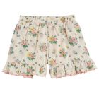 Pink Spring Scalloped Shorts